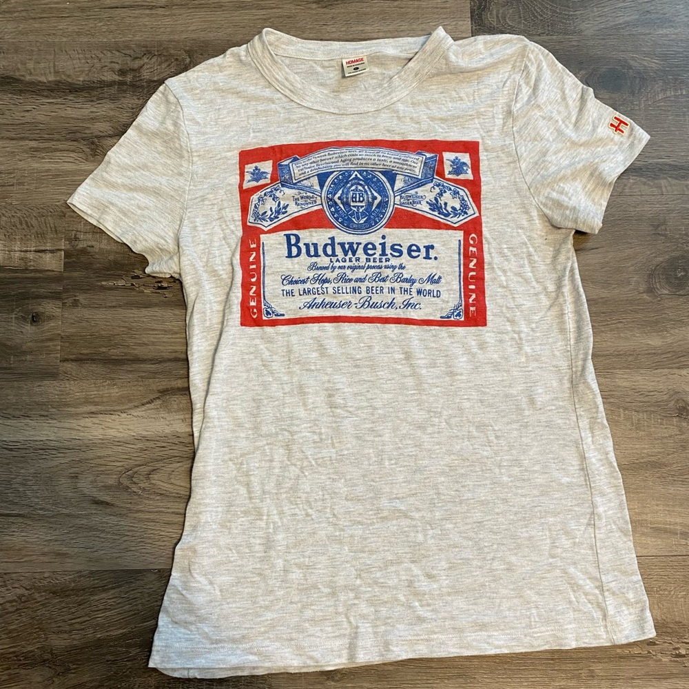 Homage Budweiser Tee Women’s Large